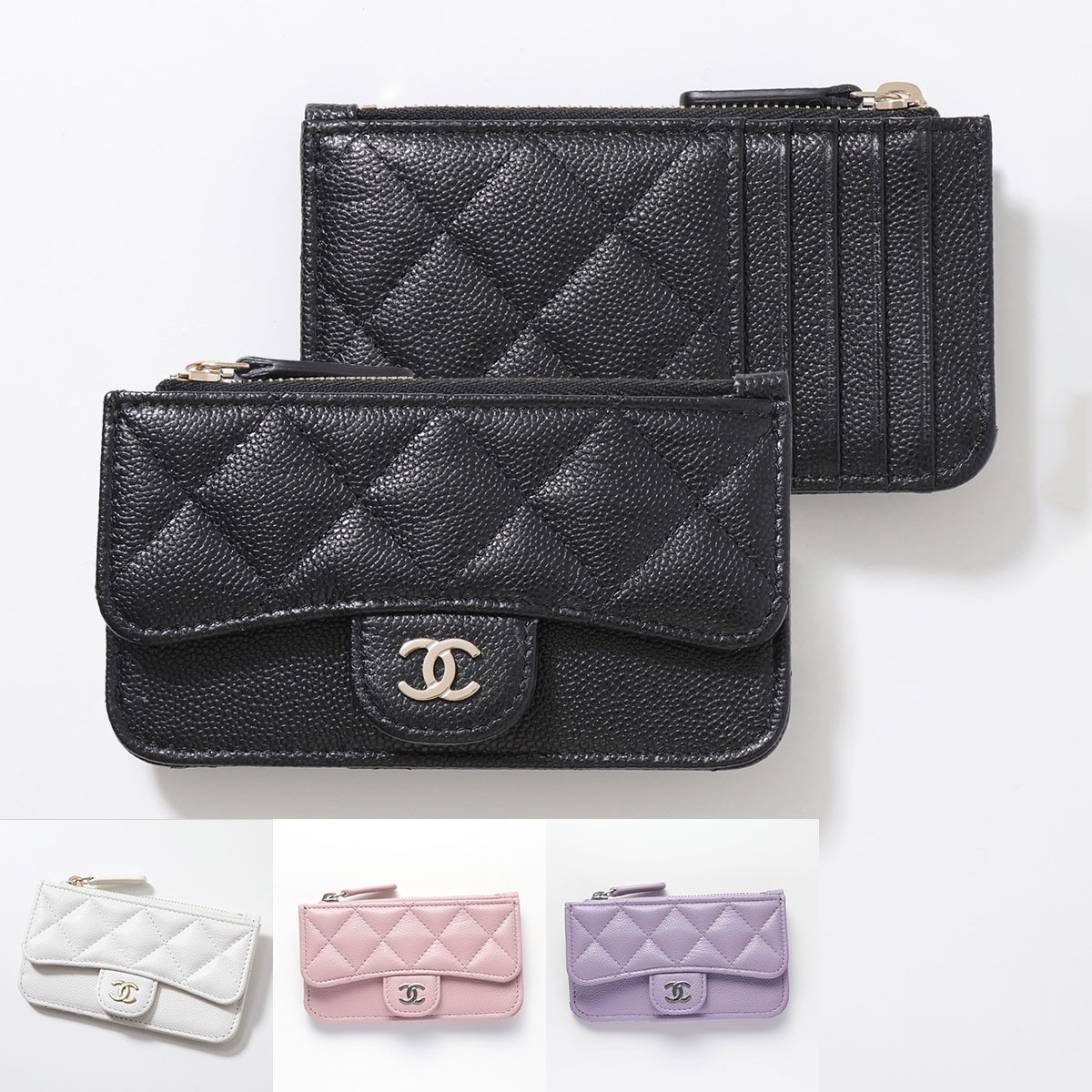 CHANEL コインケース カードケース AP2570 B10583